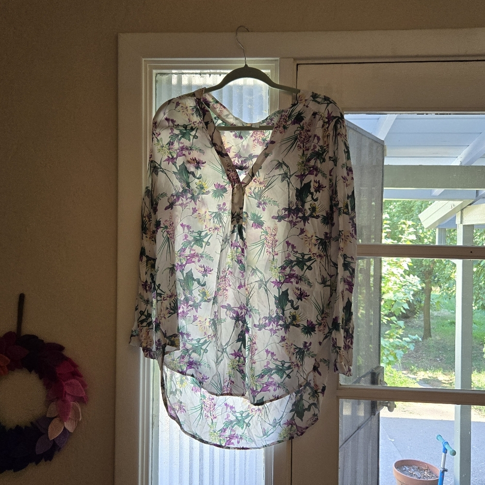Amour Vert Silk Blouse